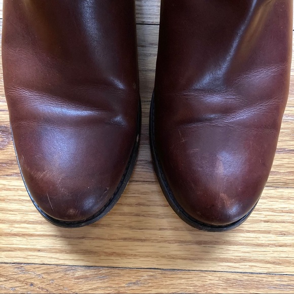 Frye Melissa Button Boots Cognac Brown - Picture 8 of 13